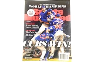 Sports Illustrated Chicago Cubs 2016 World Series Champions Commemorative Issue - Team Celebration Cover: Cubs Win!