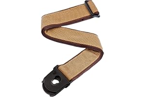 D'ADDARIO Planet Waves 50PLB06 Planet Lock Sangle de guitare Tweed