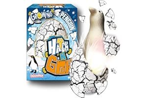 HATCH N GROW Deluxebase Hatch 'N' Grow - żółw morski duży, rosnący i wykluwający się jajko z zabawką żółwia. Włóż go do wody, aby zobaczyć, jak magiczna zabawka się zmieni