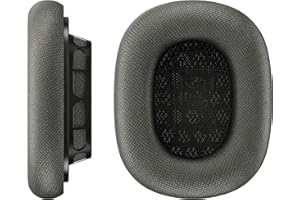 VONMÄHLEN Air Cushions - Ersatz Ohrpolster für AirPods Max, magnetische Befestigung, atmungsaktiv und schweißresistent - Black