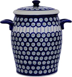 Original Bunzlauer Keramik Suppenterrine 5.0 Liter Im Dekor 41 - View #9