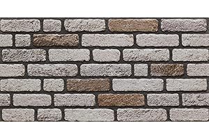 [Grace Baltic] – Panneaux muraux 3D effet bois – Revêtement aspect bois – Revêtement en polystyrène pour salon, cuisine, salle de bain, balcon, chambre, dos de comptoir et Teras (689-052)