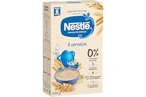 Nestlé Papillas de Cereales para Bebés, 600g