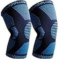 med-fit Sports Knee Support for Women/Men - A popular knee brace for all sports that supports the knee during workouts, gym sessions, and recovery (2, L)