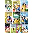 Princess Fairy Tales (Set of 10 forever classics with Colorful Pictures) (Hindi Kahaniyan) - Story Books for Kids – Cinderella, Sleeping Beauty, ... Fair one with Golden Locks, Little Red Cap [Paperback] Maple Press