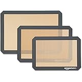 Amazon Basics Silicone Baking Mat - 3-Piece Set