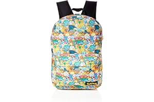 Bioworld POKEMON All-over Characters Print plecak, 45 cm, 15 l, wielokolorowy (wielokolorowy), wielokolorowy., 45, Plecak