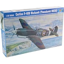 Trumpeter 02228 Modellbausatz Curtiss P-40B Warhawk, Mittel ...