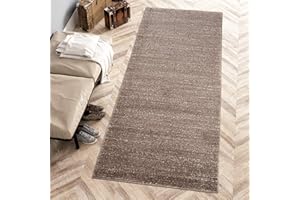 CARPETO RUGS Mazovia Tappeto per Corridoio - Passatoia Corridoio Moderne Astratto - Tappeto a pelo Corto per Ingresso, Salotto - Certificato Oeko-Tex - Corridore a Metro - Marrone 70x300cm