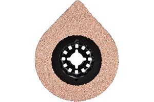 BOSCH ACCESSORIES Bosch 1x EXPERT 3 max AVZ 70 RT4 Platten zum Entfernen von Fugen (für Mörtel, Mörtel, Ø 70 mm, Professional Zubehör Multifunktionswerkzeug)