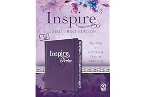 Inspire Praise: New Living Translation: the Bible for Coloring & Creative Journaling