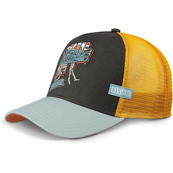 Cappellino da camionista in rete snapback con toppa ricamata con stella