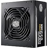 Cooler Master MWE 650 Gold V2, Alimentation PC Modulaire 80 Plus Gold 650W (Prise EU), Câblage Plat, Ventilateur 120mm HDB, S