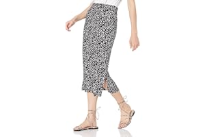 Amazon Essentials Jupe midi en Tricot à Enfiler (Disponible en Grande Taille) Femme
