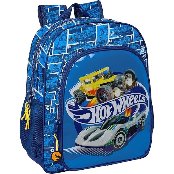 SaftaHot Wheels Let's Race schoolrugzak voor kinderen