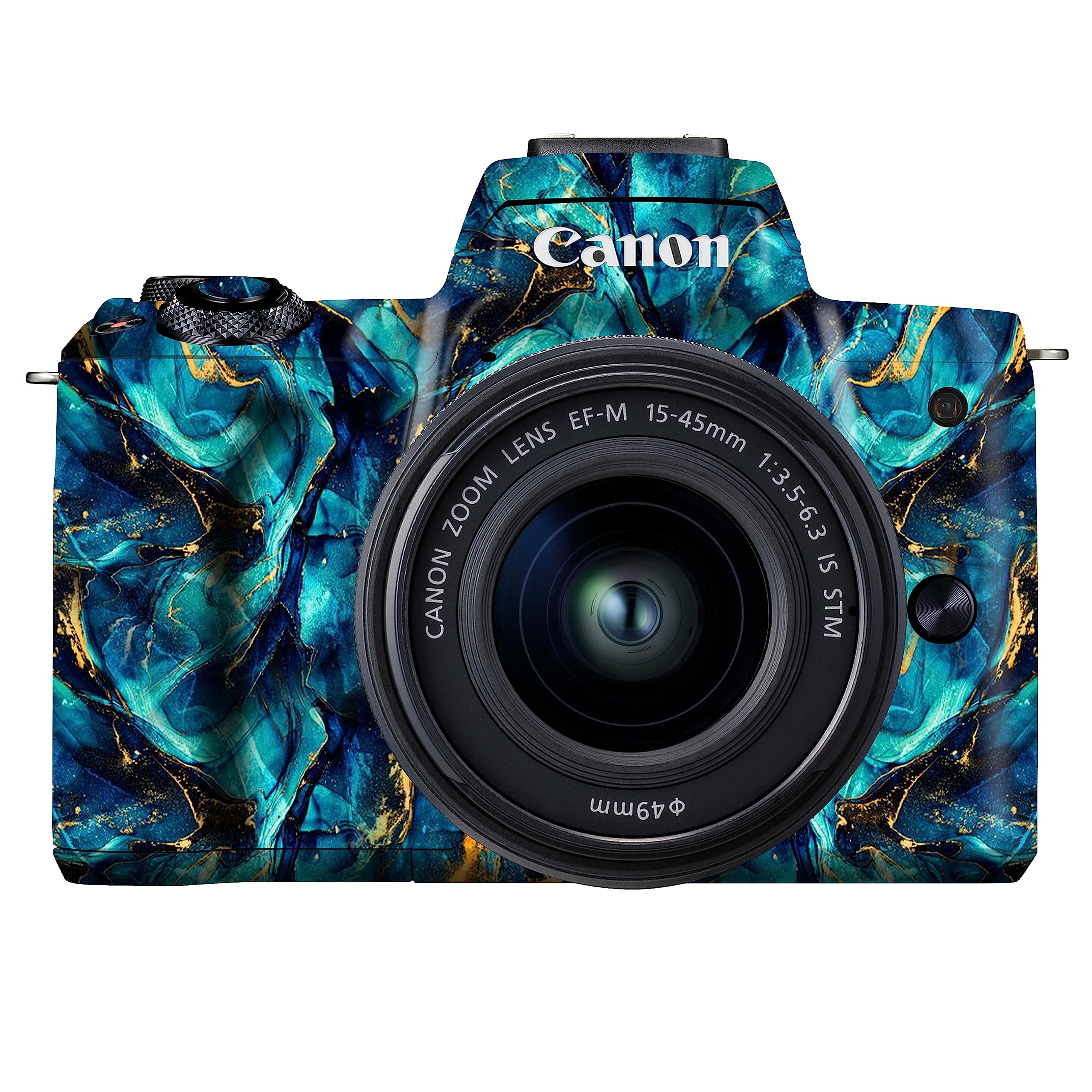 WRAPTURE. Premium DSLR Camera Scratchproof Protective Skin for Canon M50 Mark II - No Residue Removal, Bubble Free, Scratch Resistant, Stretchable, HD Quality Printed - HDCS 010