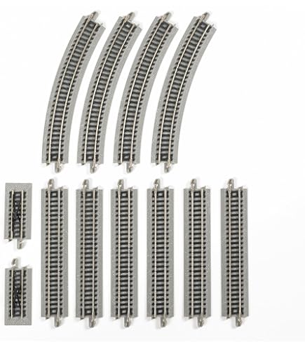 Bachmann Trains - Snap-Fit E-Z TRACK LAYOUT EXPANDER SET - STEEL