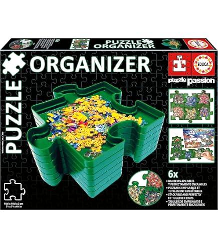 thumbnail image 2 of PUZZLE SORTER, SORTING Trays Aid Allows Safe Storage And Transport Of Puzzle $32.69 2 of 14
