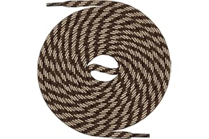 ‎MOUNT SWISS Mount Swiss runde Schnürsenkel für Wanderschuhe, Trekkingschuhe und Arbeitsschuhe - extra reißfest - ø 5 mm - Längen 70cm -220cm aus Polyester I Made in Europa