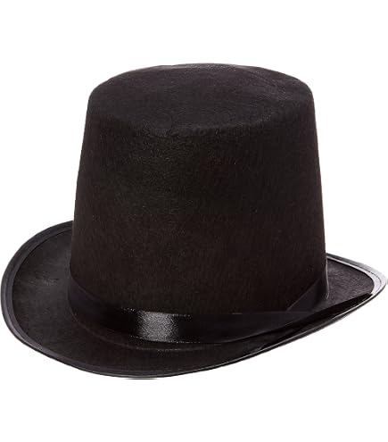 Smiffys Rabbi-Kostüm Set – Schwarz Mit Hut, Bart, Brille & Angebrachtem Haar