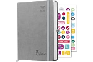 Jokisa Kalendarz 2025, planer tygodniowy, terminarz 2025 jako terminarz semestralny ok. A5 (22 x 16 cm), 17-miesięczny terminarz (sierpień 2024-grudzień 2025)