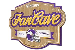YouTheFan NFL Minnesota Vikings Fan Cave Sign