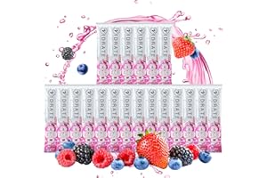 Electrolytes Powder - Hydration Sachets Packed with Vitamins - Zero Sugar Rehydration Sachet No Artificial Sweeteners & Preservatives by ViDrate - Boost Mixed Berry Large Pack, 20 Electrolytes Sachets