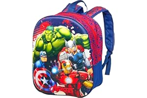 Clondo Zaino Asilo 3D 31×26×11 cm – Zainetto per Bambini – Design 3D Cartoon – Poliestere Resistente – Spallacci Imbottiti e Tasche Laterali – Perfetto Nido e Viaggio – Unisex 2‑6 anni