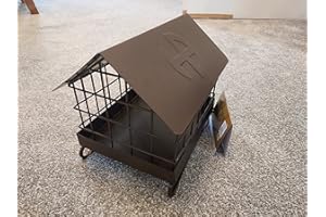 HENRY BELL HERITAGE CAGED GROUND BIRD FEEDER.PIGEON PROOF