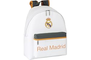 SAFTA MOCHILA REAL MADRID CLASSIC BLANCO