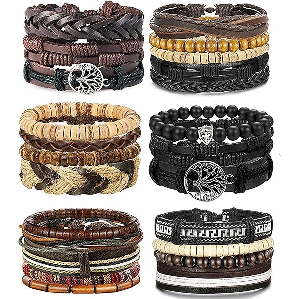 Sehaby Bracciali Medievali In Pelle PU – Parabraccia Vichinghi Regolabili Per Uomo E Donna, Accessori Cosplay LARP