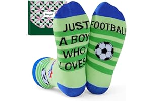 Moyel Football/Rugby/Basketball Gifts for Boys Age 8-12 Funny Socks Kids Football/Rugby/Basketball Accessories for Boys Gifts for 8 9 10 11 12 Year Old Boy Birthday Present for Son Grandson Nephew