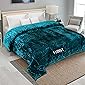 VYBBA Blankets || 3000 TC Super Soft Mink Double Bed Blanket for Winter , (EMBED Green)
