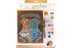 Diamantiny Harry Potter – Wizarding Stand Together Häuser von Hogwarts – Mosaik-Kit, Aktivität Crystal Art, Diamond Painting, 1 Bild A4, mehrfarbig, 21 x 29,7 cm, 21017