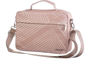 DIVERSEBEE Large Bible Cover with Handles and Shoulder Strap, Zippered Bible Carrying Case for Women Girls Kids, Bible Tote Bag, Church Bible Book Cover, Bible Accessories, Christian Gift (Cross)