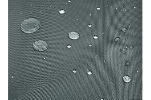 UK FABRICS ONLINE Grey Heavy Duty Waterproof Fabric for Sewing Outdoor Cushions 600 Denier Canvas Material by The Metre W150CM, 2 Metres