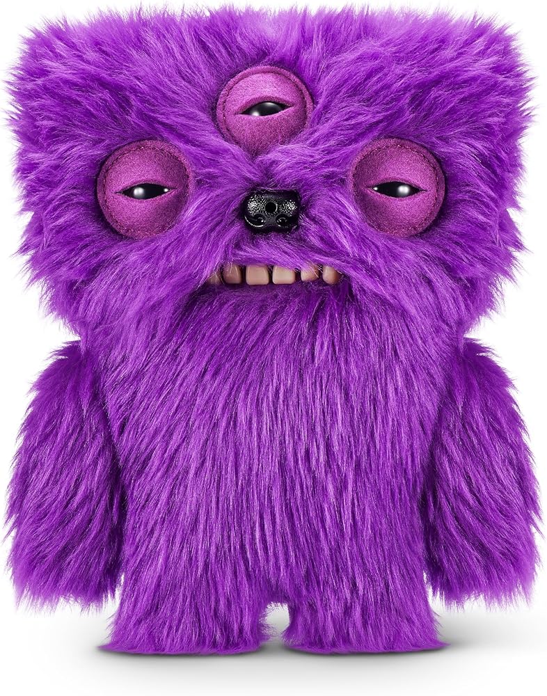 Fuggler Osuruk Yüzü 9" Çeşitler Serisi 1 (Alien - Uzun Kazık) ZURU, Komik Çirkin Canavar Peluş Oyuncak