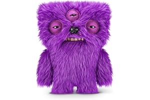 Fuggler Fart Face 9-inch by ZURU, Funny Ugly Monster Plush Toy, Soft Doll Plushies for Kids and Adults (Alien)