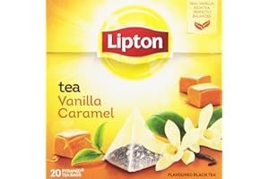 Lipton - Tè, Vaniglia Caramello - 20 Bustine