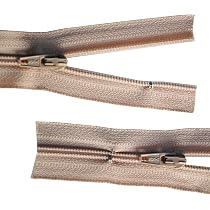 Reißverschluss Für Bettwäsche – 70 Cm, Dunkelgrau, Selbsthemmender Schieber, Für Kopfkissen & Bettbezüge