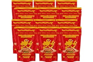 NOTORIOUS NOOCH CO Notorious Nooch - Chick’n Flavour Vegan Food Seasoning - Plant-Based Nutritional Yeast - 12 x 80g