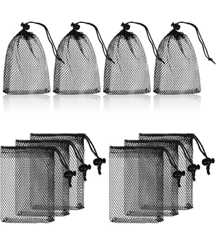 48 Stück Netz-Wäschebeutel Mit Kordelzug – 45x30 Cm, Nylon, Für Sport, Reisen, Spielzeug