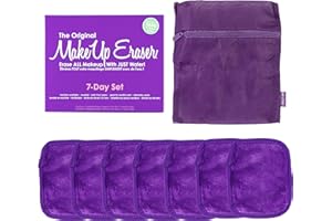 ‎MAKEUP ERASER The Original MakeUp Eraser, 7-Tage-Set, entfernt sämtliches Make-up nur mit Wasser, einschließlich wasserfester Wimperntusche, Eyeliner, Foundation, Lippenstift und mehr!
