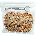 FoodSaver Riutilizzabili Sacchetti in Plastica con Zip Salva Freschezza Sottovuoto, senza BPA, 26 Pezzi, 950 ml, Trasparente
