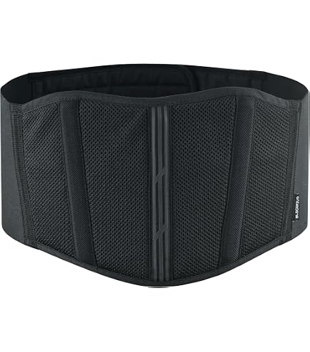 Gants Moto Homologué Ceinture Lombaire Moto BLACKWILD - Soutien Dos Noir, Confort Et Stabilisation Pour Homme Et Femme Soutien Dos Motocycliste