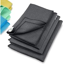 Panno In Microfibra Per Auto ELEXACLEAN Panni In Microfibra Per Auto, Bagno E Cucina (12 Pezzi Panni Super Assorbenti Per Doccia