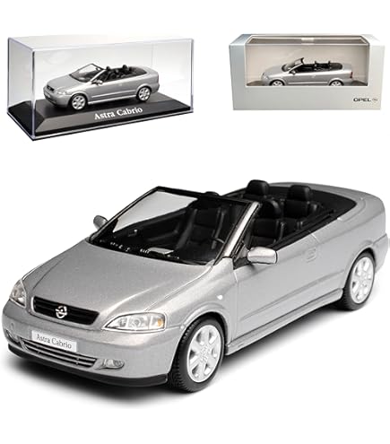 OPEL ASTRA CABRIOLET 2000 Noir MINICHAMPS 1:43 de reference