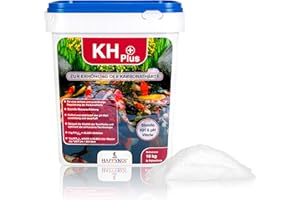 Happykoi® KH Plus - Erhöhung der Karbonathärte für stabile KH Wasserhärte & pH Werte im Koi Teich Schwimmteich (10,0 kg)