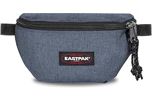 EASTPAK Springer Sac Banane, 23 cm, 2 L, Bleu (Crafty Jeans)