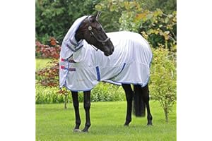 Shires Tempest Original Fly Combo Horse Rug - White